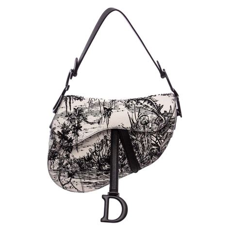 black and white dior bag|dior white leather bag.